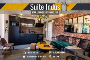 SUITE INDUS - JARDIN, NETFLIX et PARKING - Le Manoir aux Pommes